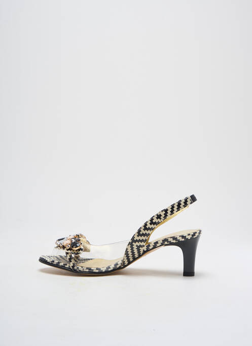 Pantofi cu toc negru AZUREE femeie