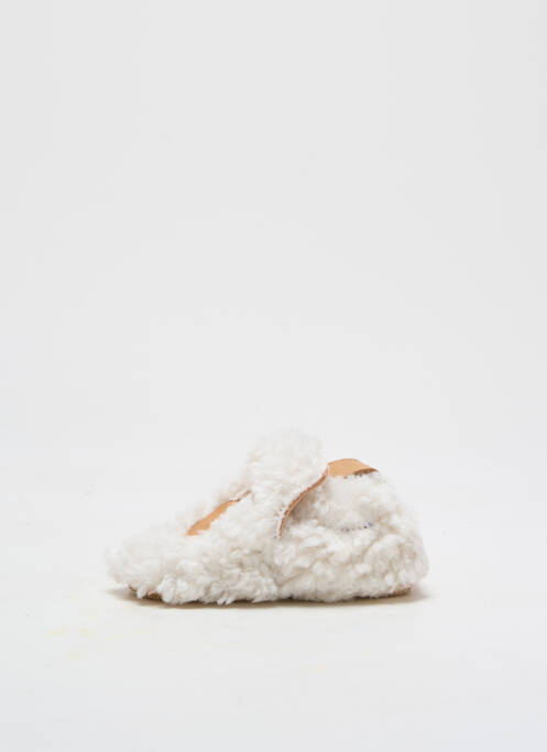 Papuci/Pantofi de casă alb EASY PEASY copil