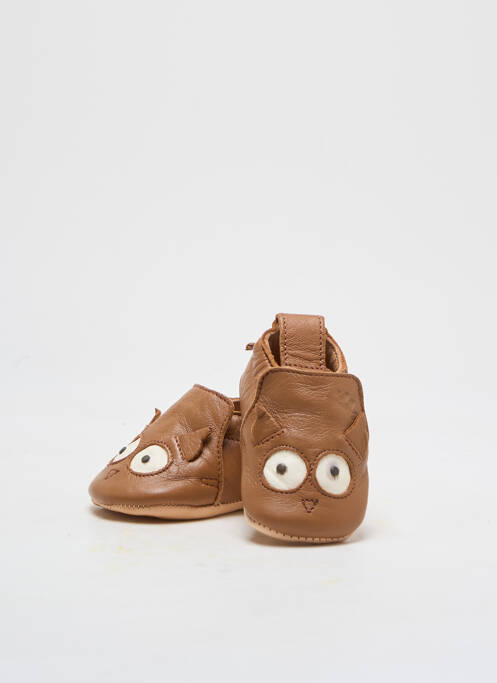 Papuci/Pantofi de casă maro EASY PEASY copil