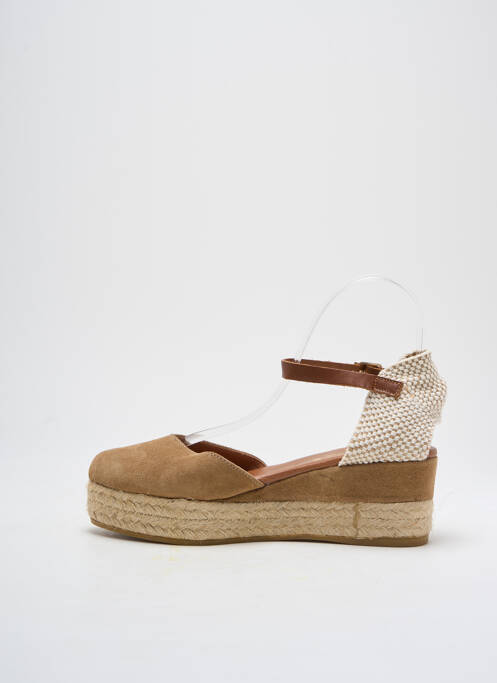 Espadrile maro LA MAISON DE L'ESPADRILLE femeie
