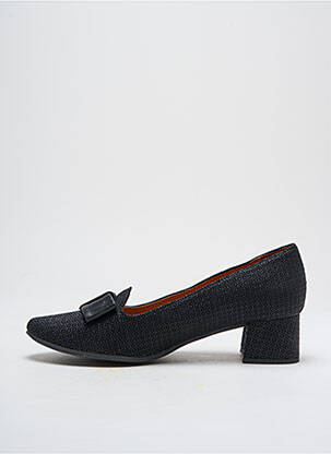 Pantofi cu toc țesătură satinată toc de 4 la 6 cm negru LIBRE COMME L'AIR femeie