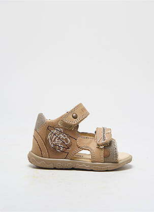 Sandale/Pantofi decupați maro PRIMIGI băiat