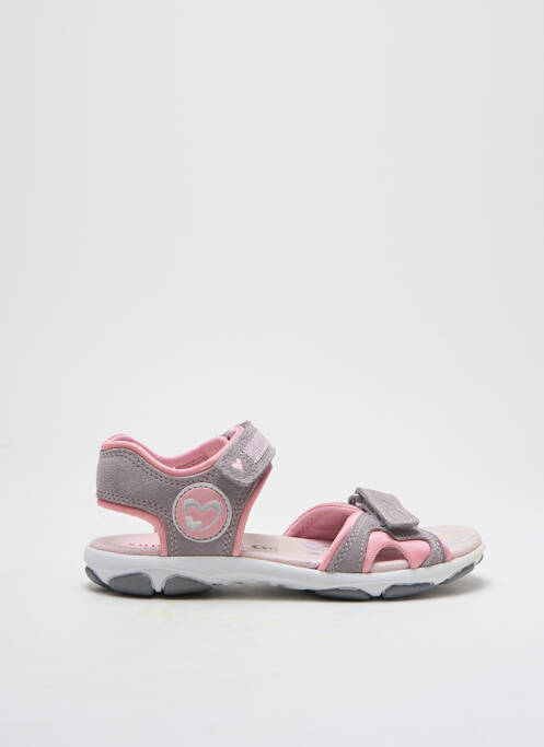 Sandale/Pantofi decupați gri SUPERFIT fată