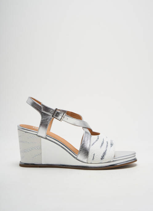 Sandale/Pantofi decupați argintiu FUGITIVE BY FRANCESCO ROSSI femeie