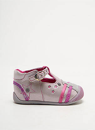 Sandale/pantofi decupați vârf rotund vârf rotund roz BABYBOTTE fată