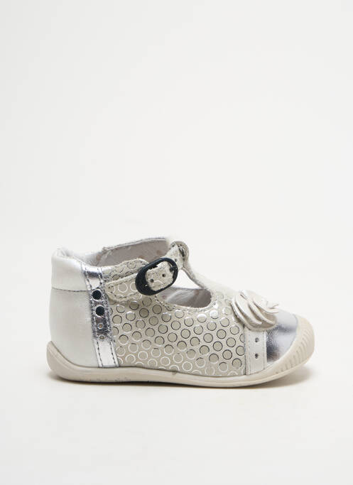 Sandale/Pantofi decupați argintiu BABYBOTTE fată