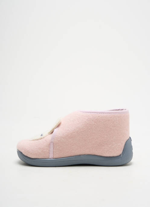 Papuci/Pantofi de casă roz GBB fată