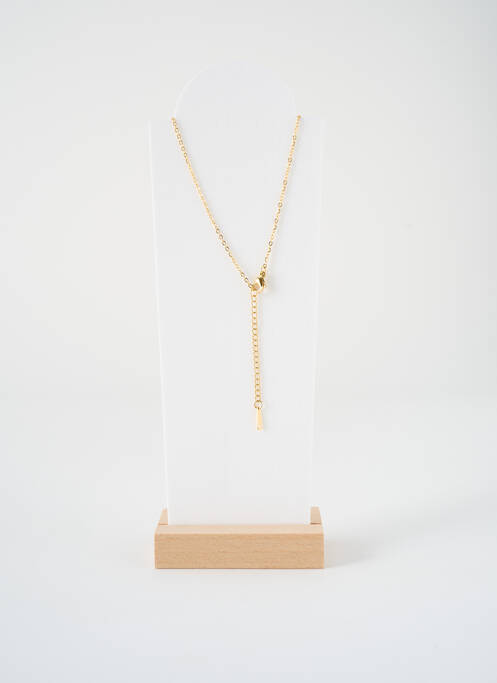 Colier auriu S STEEL femeie