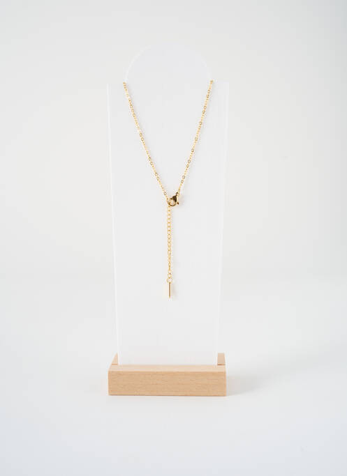 Colier auriu S STEEL femeie