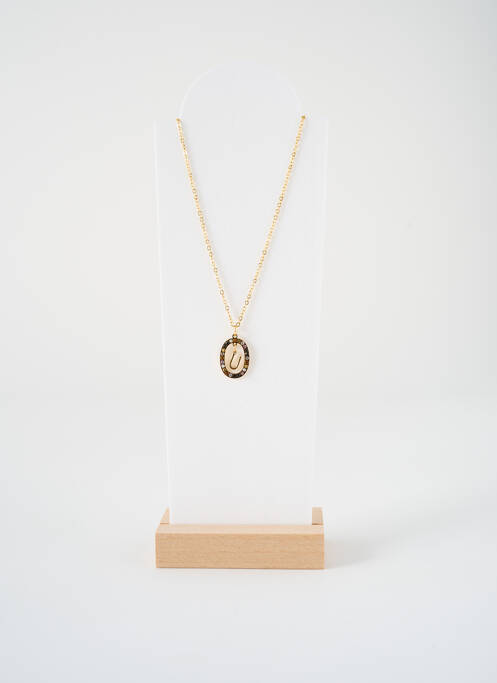 Colier auriu S STEEL femeie