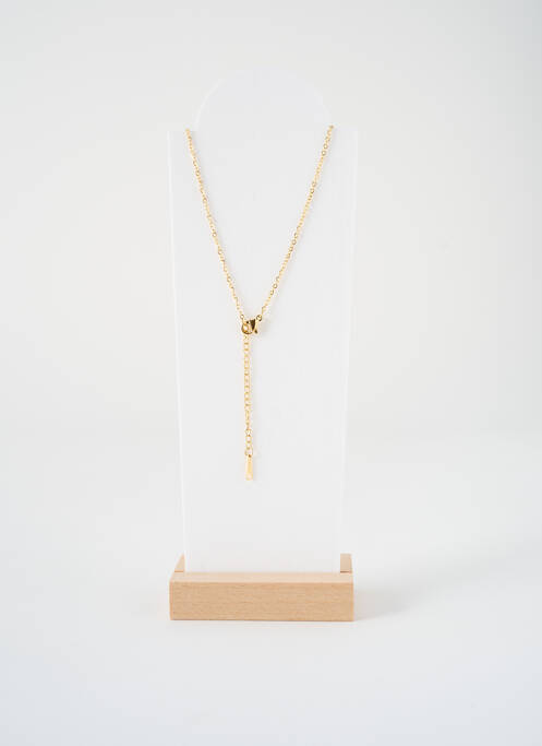 Colier auriu S STEEL femeie