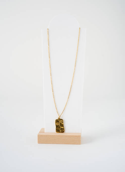 Colier auriu S STEEL femeie