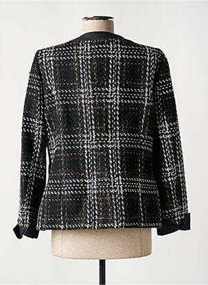 Jachete elegante guler rotund negru GUY DUBOUIS femeie