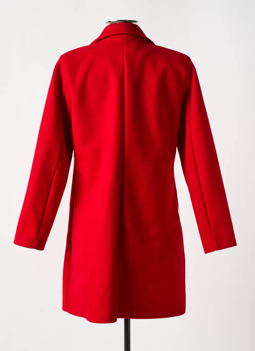 Palton lung roșu ZEPELINE femeie
