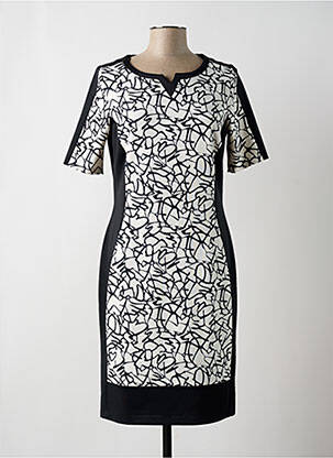 Rochie midi negru FRANK WALDER femeie