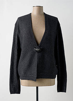 Vestă cu mâneci lungi gri MIREA femeie