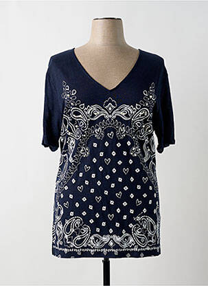 Tricou albastru ANANKE femeie