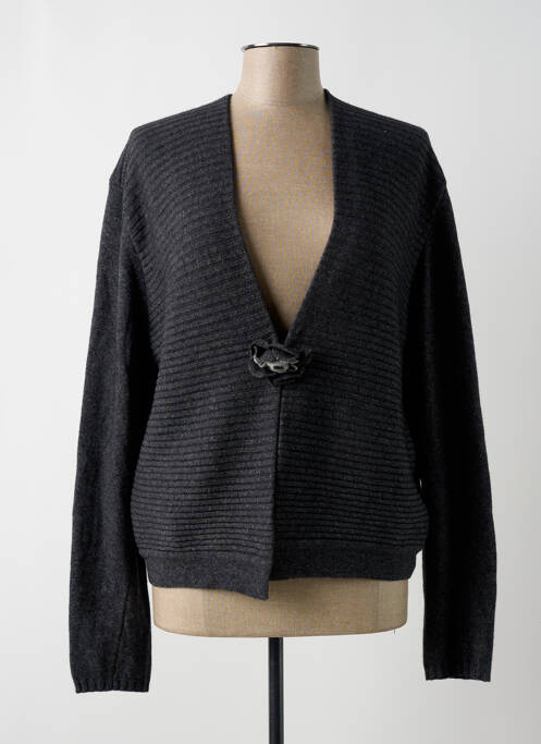 Vestă cu mâneci lungi gri MIREA femeie