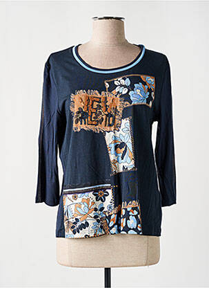 Tricou albastru FRANK WALDER femeie