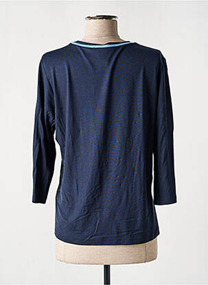 Tricou mâneci 3/4 mâneci 3/4 albastru FRANK WALDER femme