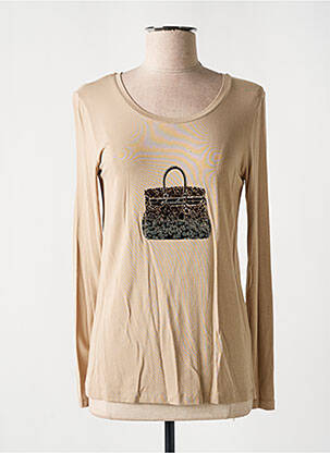 Tricou bej ANANKE femeie