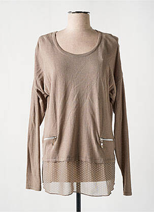 Pulover maro THALASSA femeie