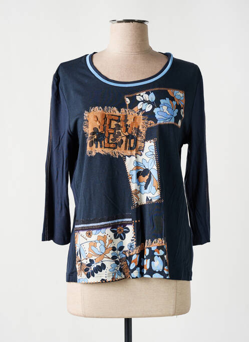 Tricou albastru FRANK WALDER femeie