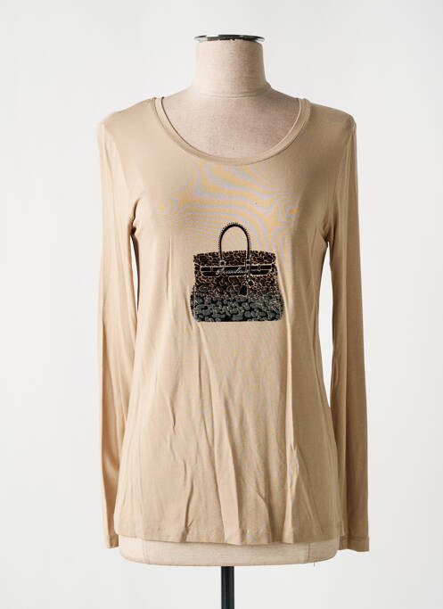 Tricou bej ANANKE femeie