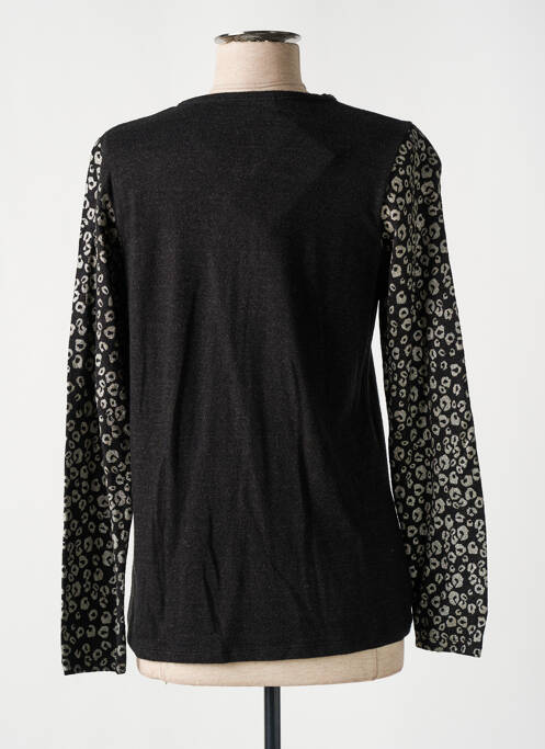 Vestă cu mâneci lungi negru KALISSON femeie