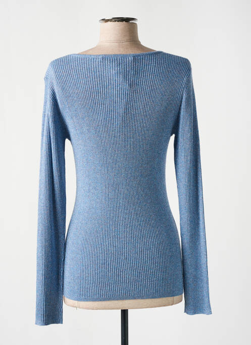 Vestă cu mâneci lungi albastru ANANKE femeie