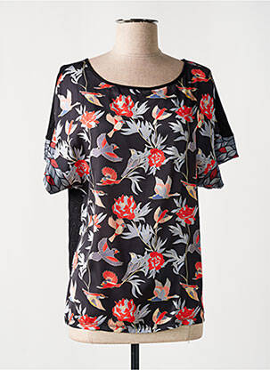 Top negru CAPUCCINO femeie