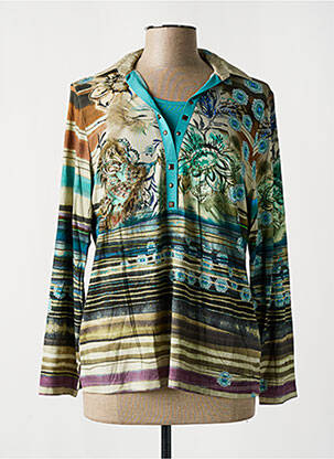 Polo verde GUY DUBOUIS femeie