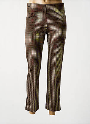 Pantalon 7/8 talie înaltă talie înaltă maro TINTA femeie