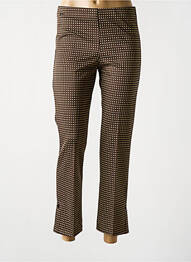 Pantalon 7/8 talie înaltă talie înaltă maro TINTA femme
