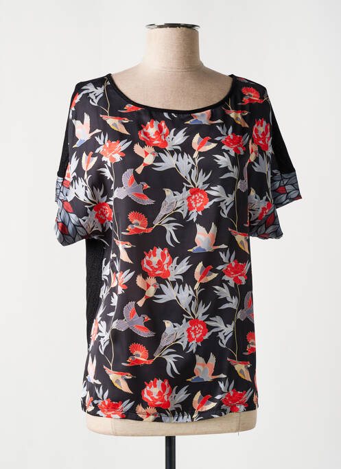 Top negru CAPUCCINO femeie