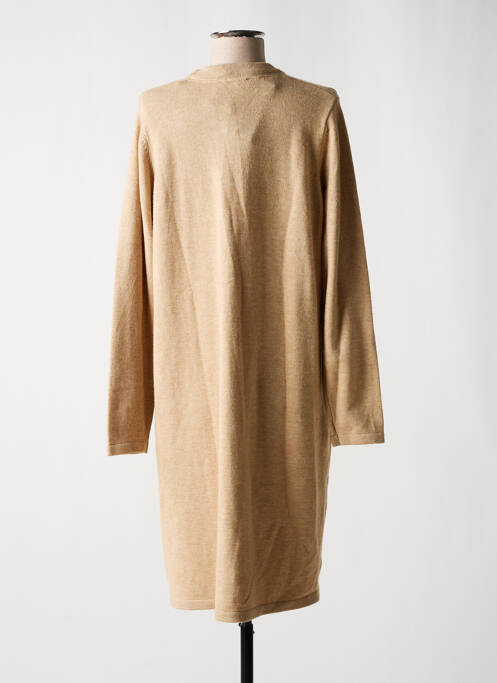 Vestă cu mâneci lungi bej MICHA femeie