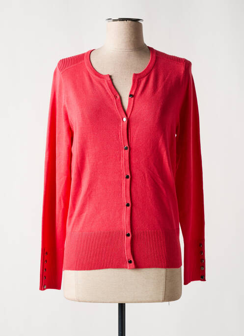 Vestă cu mâneci lungi roz MICHA femeie