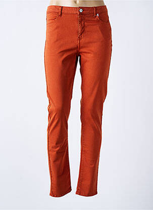 Pantalon slim portocaliu KANOPE femeie