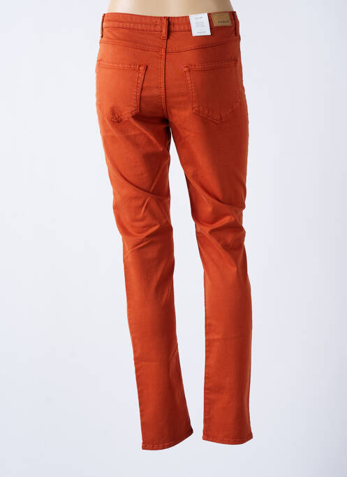 Pantalon slim portocaliu KANOPE femeie
