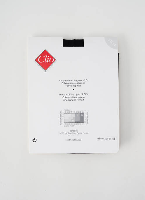 Colanți negru CLIO femeie