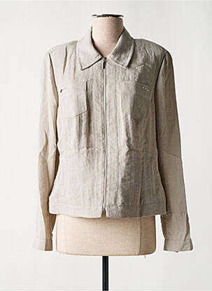 Jachete casual buzunare gri CHRISTINE LAURE femeie