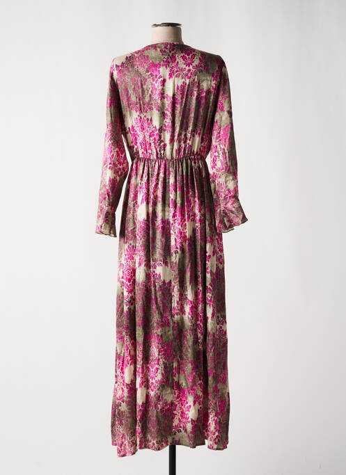 Rochie lungă roz LES BLONDINETTES femeie