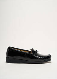 Mocasini efect șifonat toc plat până la 3 cm negru MARCO femme