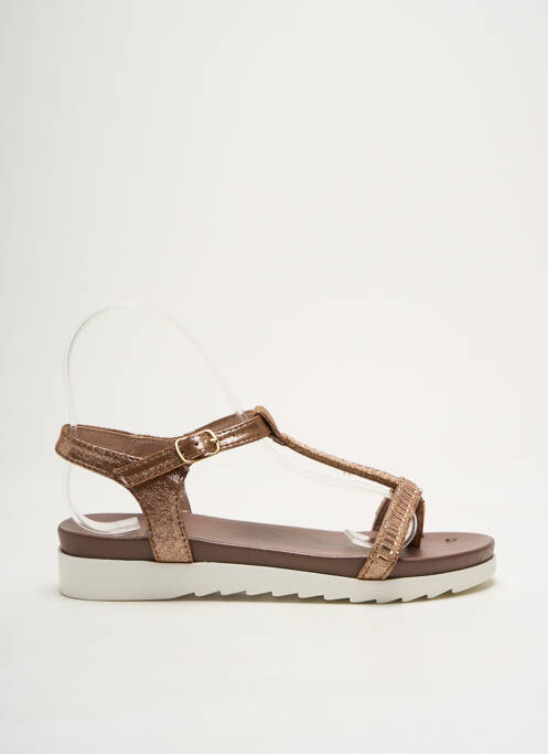 Șlapi maro ELUE PAR NOUS femeie