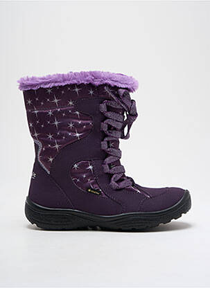 Botine/ghete umplută vârf rotund violet SUPERFIT fată