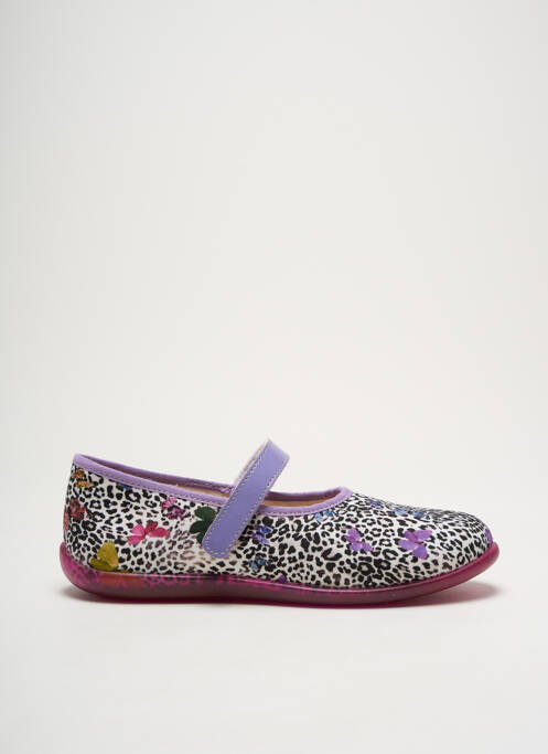 Papuci/Pantofi de casă violet BELLAMY fată