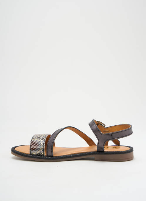 Sandale/Pantofi decupați gri GBB fată