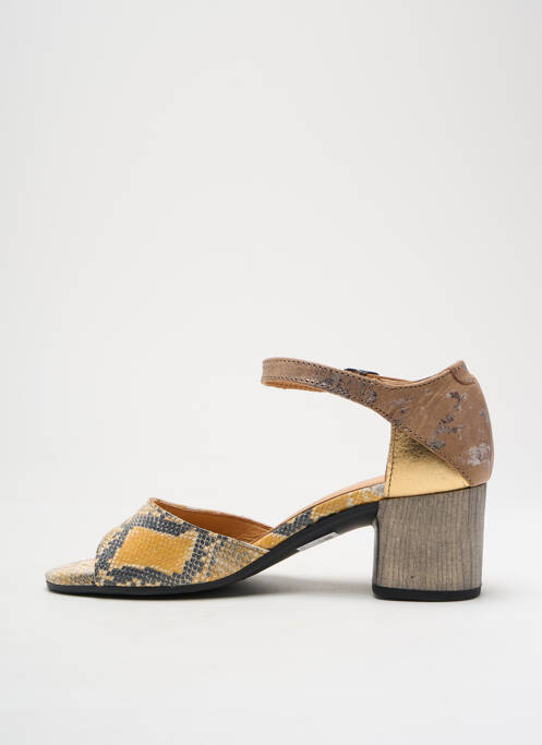 Sandale/Pantofi decupați galben MINKA DESIGN femeie