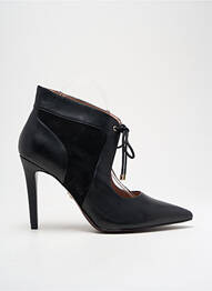 Botine/ghete material neted toc de 7 la 9 cm negru TAMARIS femme