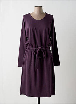 Rochie midi mâneci lungi mâneci lungi violet RAGWEAR femeie